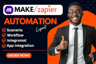 make com automation, make com, made com, make  automation, integromat