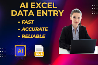 do ai excel data entry and cleaning