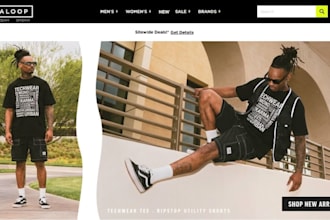 design clothing brand website, shopify y2k streetwear website y2k clothing store