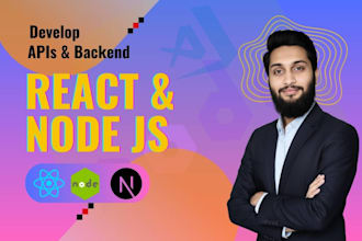 integrate apis and build node js backend with react frontend