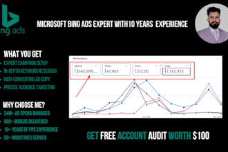 create and optimize bing ads campaigns for more sales and leads