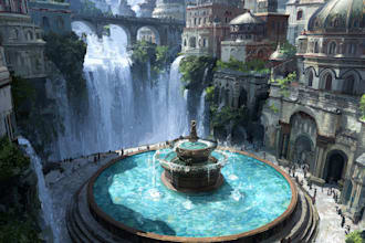 create environment concept art and background