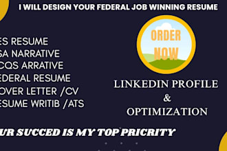 design your federal job winning resume