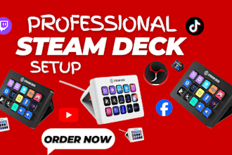 setup and customize stream deck and loupedeck for obs, twitch and youtube