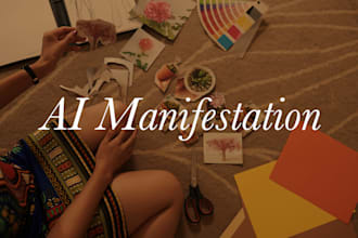 create custom manifestation vision boards, ai lifestyle images, and meditations