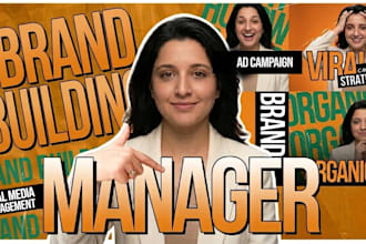 be your social media manager, brand strategist and content creator
