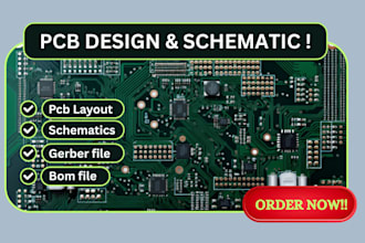 design schematic and pcb in altium, eagle, diptrace, proteus and kicad