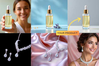 create ai product photography with custom backgrounds