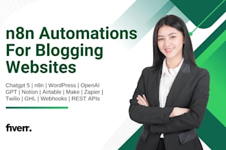 do n8n automations for blogging websites