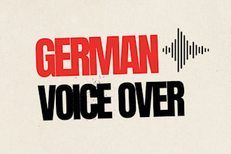 voice over podcasts in german, ich spreche videos auf deutsch