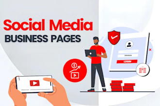 create social media business pages