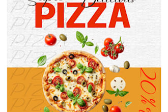 create spicy food social media designe