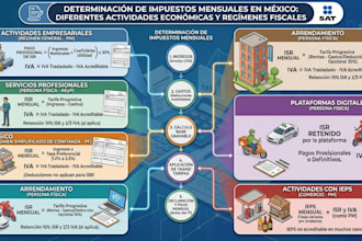 declararacion mensual de impuestos isr e iva en mexico