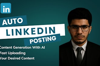 build a linkedin automation agent for auto posting and scheduling