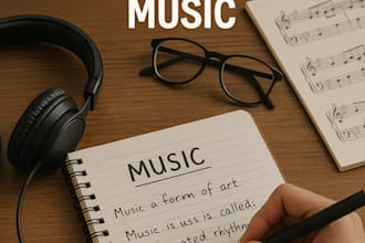 write articles and research about music