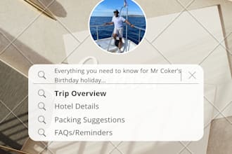make custom travel itineraries