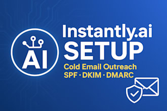 setup instantly ai for cold email outreach and warm up