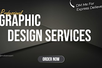 be your professional graphic designer within 24 hours