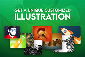 create a unique, custom illustration