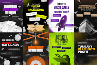 make bold and creative carousel designs for you