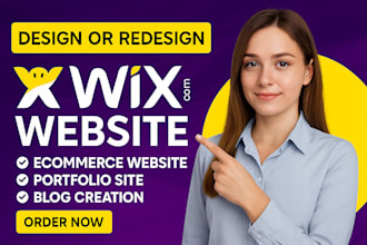 wix developer for wix website design, wix redesign, and wix website development