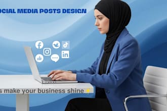 design a professional social media posts and personal cards