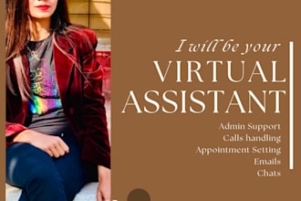 be your admin virtual assistant