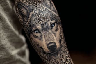 create custom tattoo art, tattoo sleeve design, tattoo artist