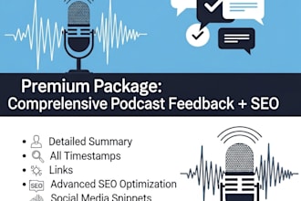 create professional SEO podcast show notes to boost your visibility