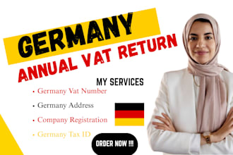 do german bookkeeping, tax returns via elster, income and corporate tax