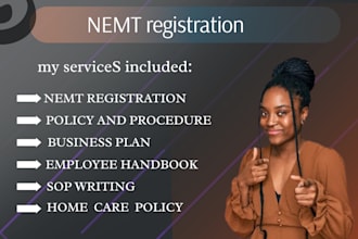 do newt registration policy and procedure ,business plan ,employee handwork sop