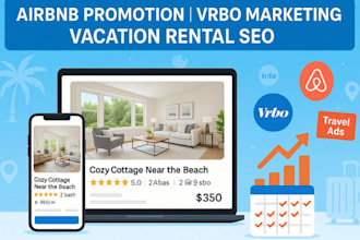 promote airbnb promotion vrbo marketing travel site ads listing vacation SEO