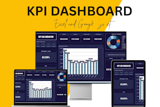 build a live KPI dashboard in excel for sales reports business reports KPI