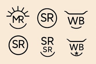 do western vintage ranch cattle brand logo design