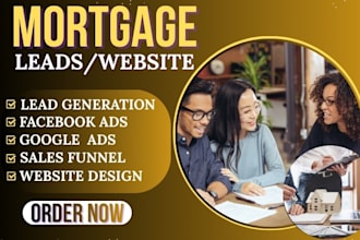 mortgage leads business loan leads mortgage website mortgage broker landing page