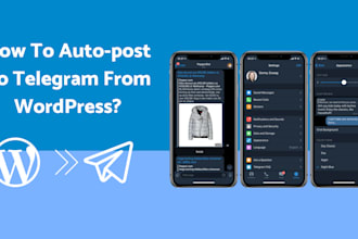create telegram group or channel auto post and broadcast bot