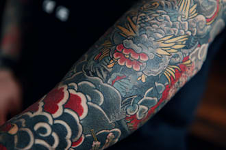 develop custom tattoo design, sketch
