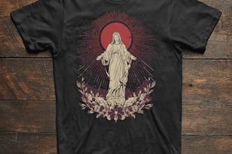 do bulk custom christian church religious t shirt designs
