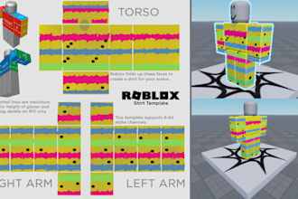 create stylish roblox shirt pant group uniforms ugc accessories for your avatar