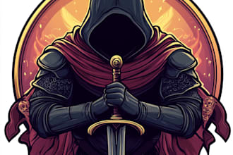 design greatest fantasy game logo for mobile seeks