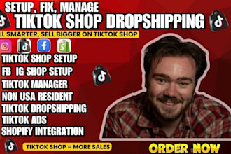 setup UK tiktok shop manage tiktok shop UK tiktok shop shopify dropshipping