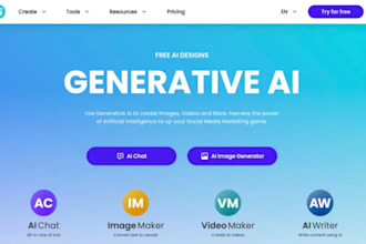 build a professional ai graphic design software, elevating creativity design