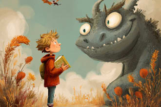 draw childrens book illustration, children book