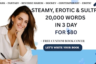 be your contemporary romance ghostwriter, erotic lgtbqi horror nsfw stories