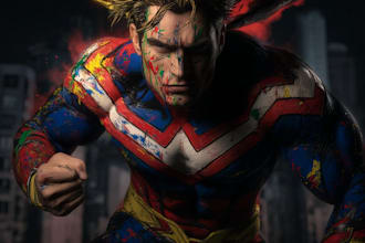draw you as an amazing superhero