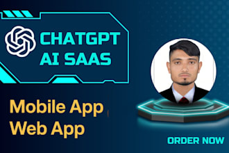develop mobile apps web apps ai chatbots ai saas solutions