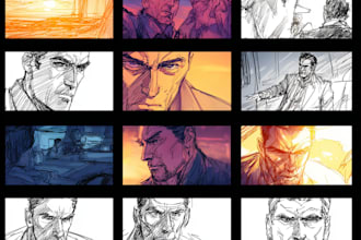 draw comic manga art manga comic page manga storyboard