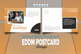 design promotional postcard, eddm, direct mailer