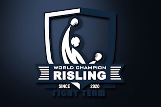 create a awesome modern championship logo