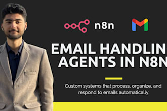 create intelligent email handling agents in n8n